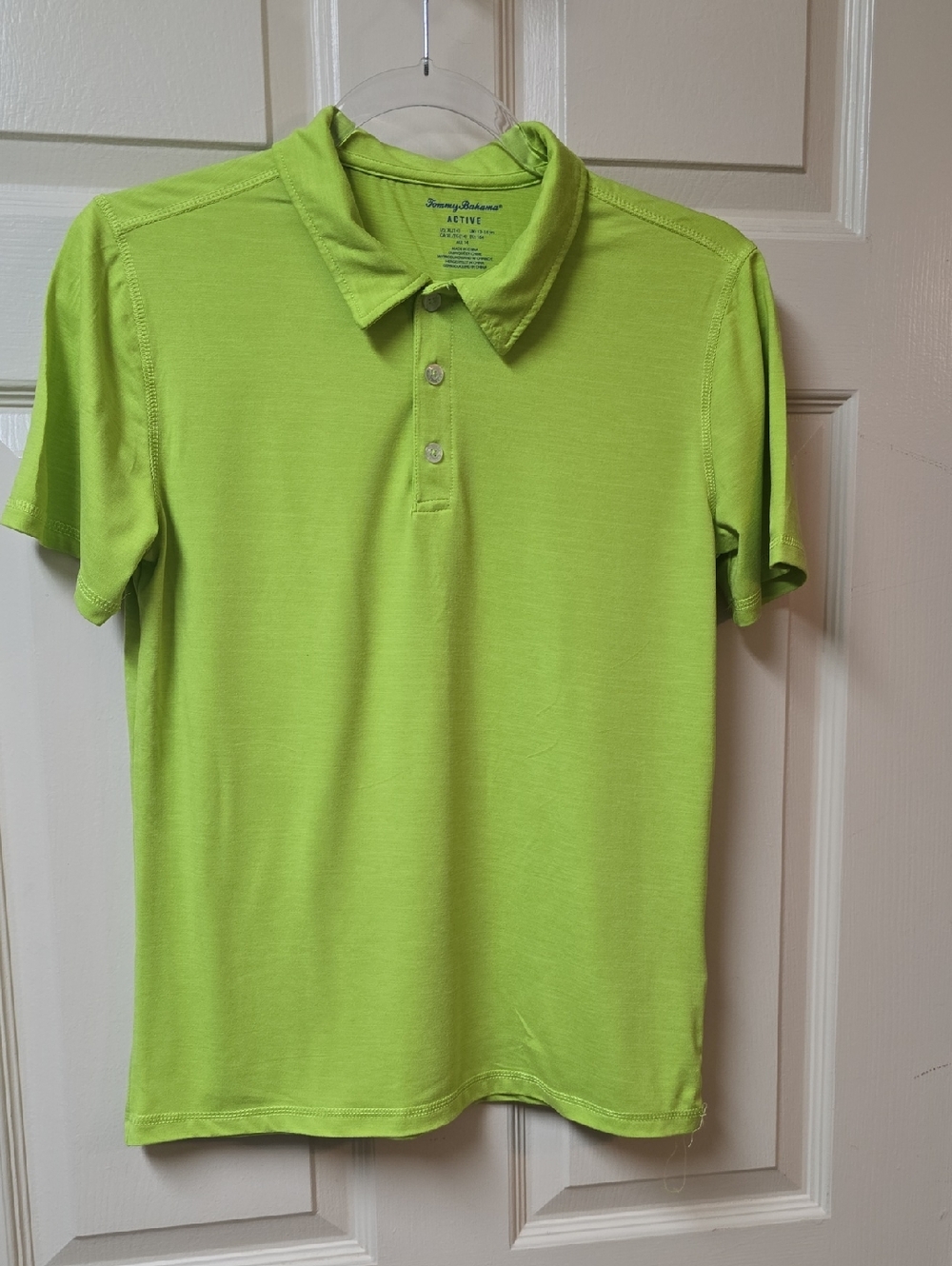 Tommy Bahama | Boy's | Lime Green | Short Sleeve | Polo  | Size XL